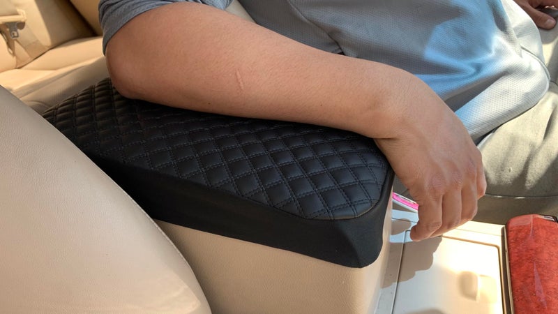 it's us Center Console Armrest Cover Fits Toyota Avalon 2006â€‘2017 â€“ Easy Install Replacement Lid Protector â€“ Scratchâ€‘Resistant & Comfortable Interior Upgrade - Premium Synthetic Leather - Image 1